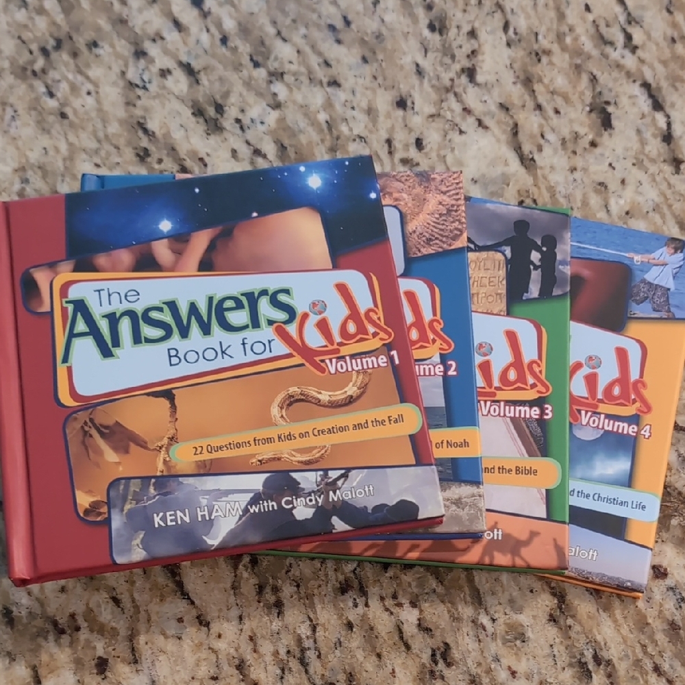 The Answers Book for Kids - Colorful 4-Volume Set
